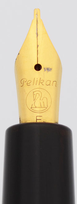 Pelikan 120 Fountain Pen - Second Version, Green & Black, Steel